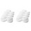 Capace de plastic pentru borcane Mason de 86 mm, 20 buc. 1