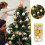 Boules de Noël jaunes et blanches (30 pièces) 1