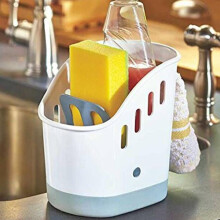 Égouttoir de cuisine Uclet pour ranger éponges et brosses
