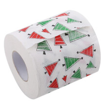 Begine Papierhandtuch mit Weihnachtsmotiv, 1 Stück