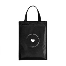 Sac isotherme en toile pour le déjeuner, grand format