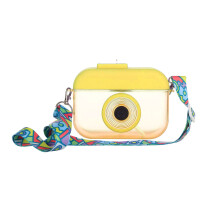 Gourde transparente d'été avec appareil photo (1 pièce)