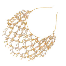 Sprankelende kristallen hoofdband decoratieve haarketting-Goud