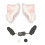 Adjustable Distance Electric Cats Ear Headband Interactive-Pink 1