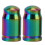 2 Pack Titanium Bike Valve Dust Caps 4