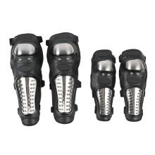 Schutzset Edelstahl Knie Ellenbogen Motorrad