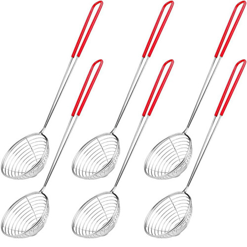 Écumoire en acier inoxydable (6 pièces)