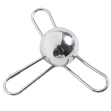 Boule à glaçons en acier inoxydable avec support