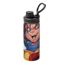 Ensemble de 3 bouteilles isothermes Chucky en acier inoxydable