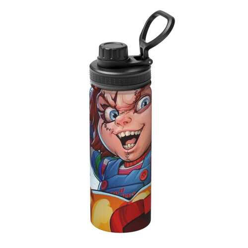 Ensemble de 3 bouteilles isothermes Chucky en acier inoxydable