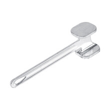 Mazo de aluminio para ablandar carne de res y pollo.
