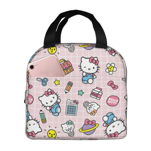 Hello Kitty matpose vanntett gjenbrukbar 1 stk