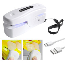 Selladora de bolsas mini Winysin con cortador recargable 2 en 1