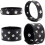 Punk Läderarmband Justerbart 4 st 1