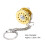 Decorative Mini Reel Keychain 1