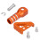 Motorrad Hinterradbremse Schalthebel Spitze Set 1