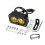 6000-6500K Bright 20W Motorcycle Headlight With Double-Yellow 1