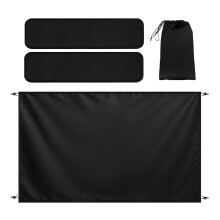 Bathroom Curtain For Outdoor Activities 600D Water Resistant
