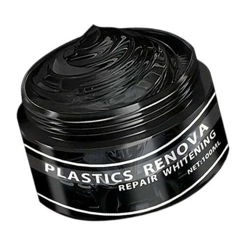 Auto Plastic Restorer Car Cleaning Paste Plastic Leather