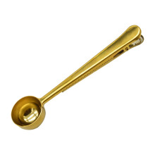 Pinza per caffè in acciaio inox color oro, 1 pezzo