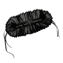 Gothic Lace Hairbands Photo Props Lace Ribbon-Belt black