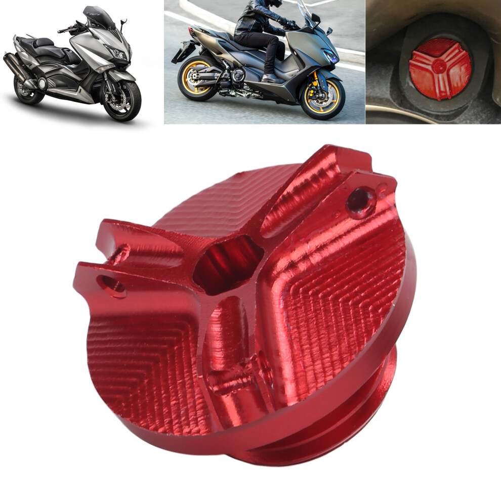 Oil Filler Cap M20x2.5 For Yamaha Tmax 250-560 Red 7340572112989