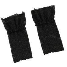 Fashionable Sheer Wrist Covers For Hand Modeling-Black