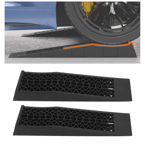 Vehicle Tire Ramps 1Pair 4400lbs