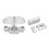 Motorcycle Aluminium Riser Mount Universal 4