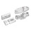 Motorcycle Aluminium Riser Mount Universal 18