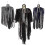 Husfou hanging skeleton ghost decorations 3 pack 1