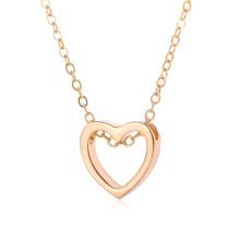 Collana da donna con ciondolo a cuore e catena in lega
