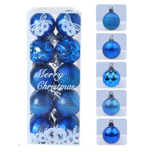 Christmas ball decorations gold silver pink champagne 4cm