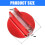 Jacks Stand Base met gleufgegroefde magnetische jacks Pad-Rood 5