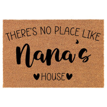 Coco Coir Doormat with Hearts Design 24 x 16 inches