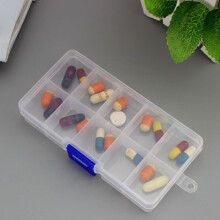UDIYO jewelry organizer box transparent lightweight 1 piece