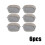 Silicone Air Fryer Baking Tray Gray 6PCS 1
