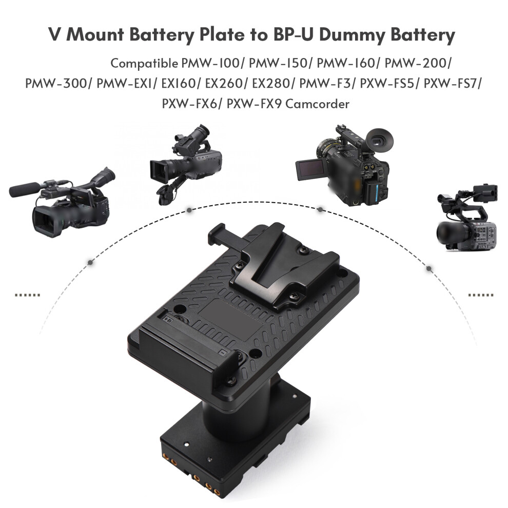 V Lock V Mount Plate To Bp U Dummy Adapter 7340572101570