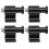 4 Pack Bicycle Seat Wire Guide RC113 Black 10
