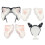 Rechargeable 3D Motion Sensing Puss Ear Headband-Black 2