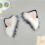 Rechargeable 3D Motion Sensing Puss Ear Headband-Black 7