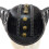 Stylish PU Leather Pirate Cap Skeleton Gear Pattern-Black 7