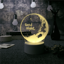 Amerteer3D USB LED asztali lámpa, hét színben