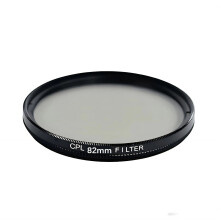 Filtre polarisant transparent Ă cristaux pour photographie-82mm