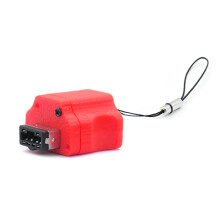 Option de charge actuelle pour système de jeu portable-Rouge