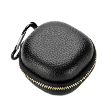 Boîte à coque rigide absorbant les chocs pour écouteurs-Noir