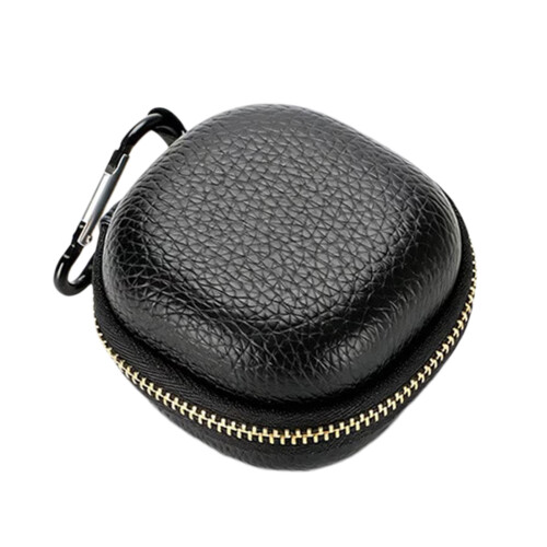 Boîte à coque rigide absorbant les chocs pour écouteurs-Noir