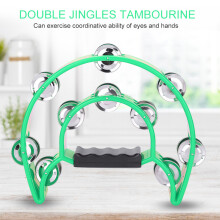 Eco Tambourine with Double Jingles