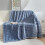 Bubble Rabbit Blanket Light Grey 100x150cm Ultra Soft 3D 4