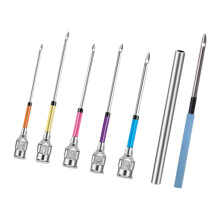 Professionele ponsnaaldgereedschapset met 3 punten voor-CZ